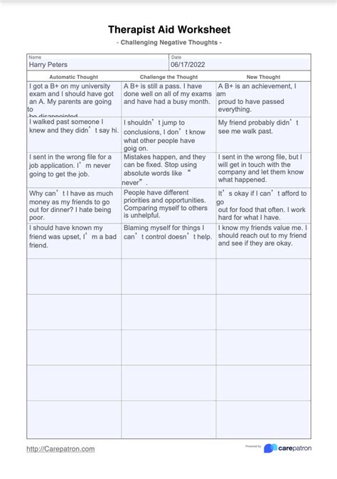 Therapistaid Worksheets Png